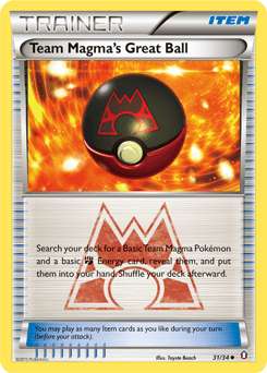 Team Magma's Great Ball 31/34 — Crise Dupla
