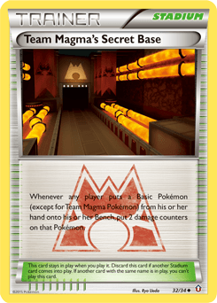 Team Magma's Secret Base 32/34 — Crise Dupla