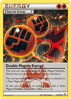 Double Magma Energy 34/34 — Crise Dupla
