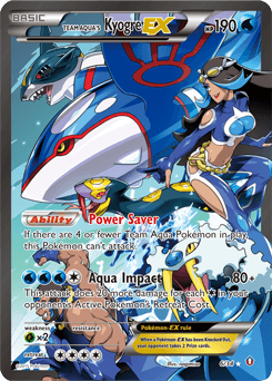 Team Aqua's Kyogre-EX 6 — Double Crisis