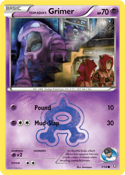 Team Aqua's Grimer 7 — Double Crisis