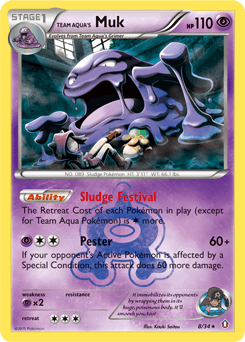 Team Aqua's Muk 8 — Double Crisis