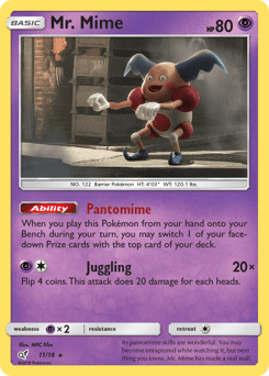 Mr. Mime 11 — Detective Pikachu