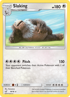 Slaking 18 — Detective Pikachu