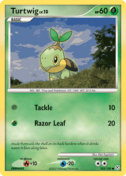 Turtwig 103/130 — Diamante & Pérola