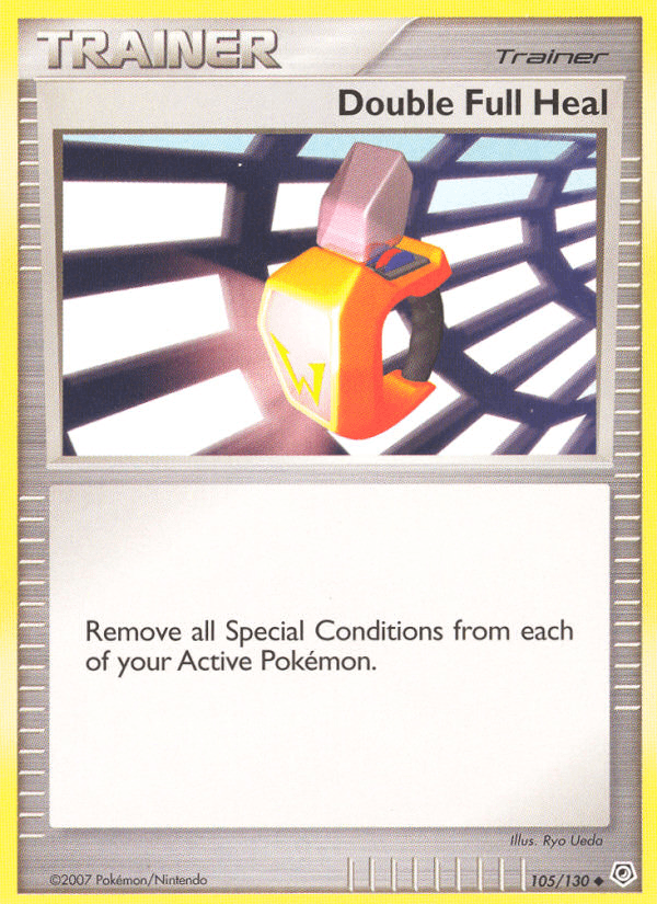 Carta Double Full Heal 105/130 do set Diamond & Pearl — Pokémon TCG | Bynx