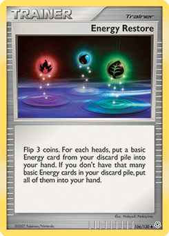 Energy Restore 106/130 — Diamante & Pérola