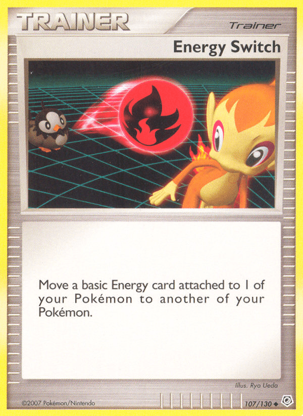 Carta Energy Switch 107/130 do set Diamond & Pearl — Pokémon TCG | Bynx