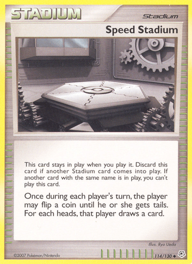 Carta Speed Stadium 114/130 do set Diamond & Pearl — Pokémon TCG | Bynx