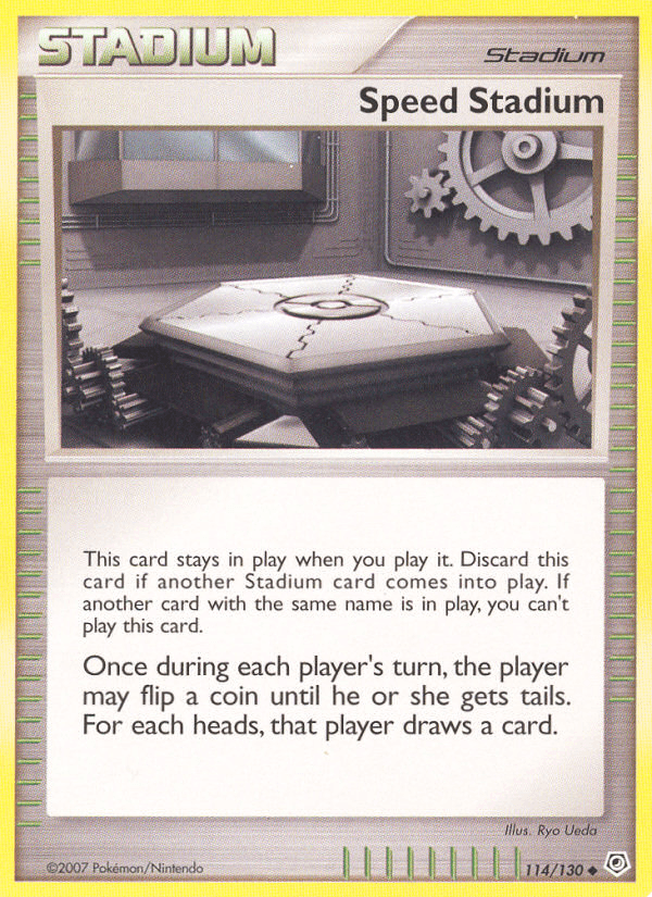 Carta Speed Stadium 114/130 do set Diamond & Pearl — Pokémon TCG | Bynx