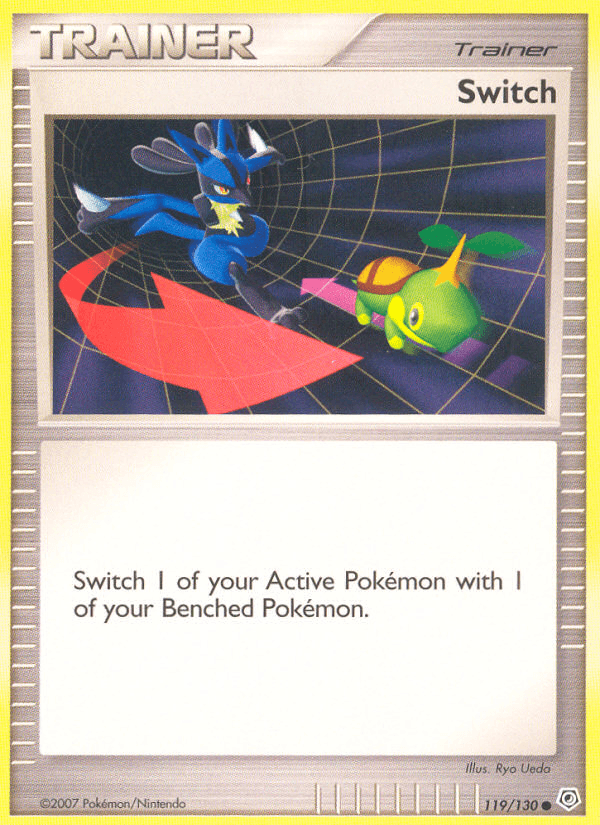 Carta Switch 119/130 do set Diamond & Pearl — Pokémon TCG | Bynx