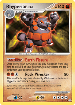 Rhyperior 12/130 — Diamante & Pérola