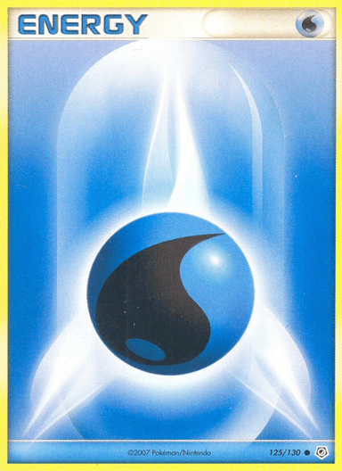 Carta Water Energy 125/130 do set Diamond & Pearl — Pokémon TCG | Bynx