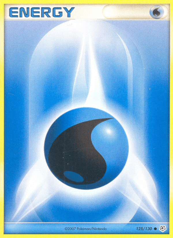 Carta Water Energy 125/130 do set Diamond & Pearl — Pokémon TCG | Bynx