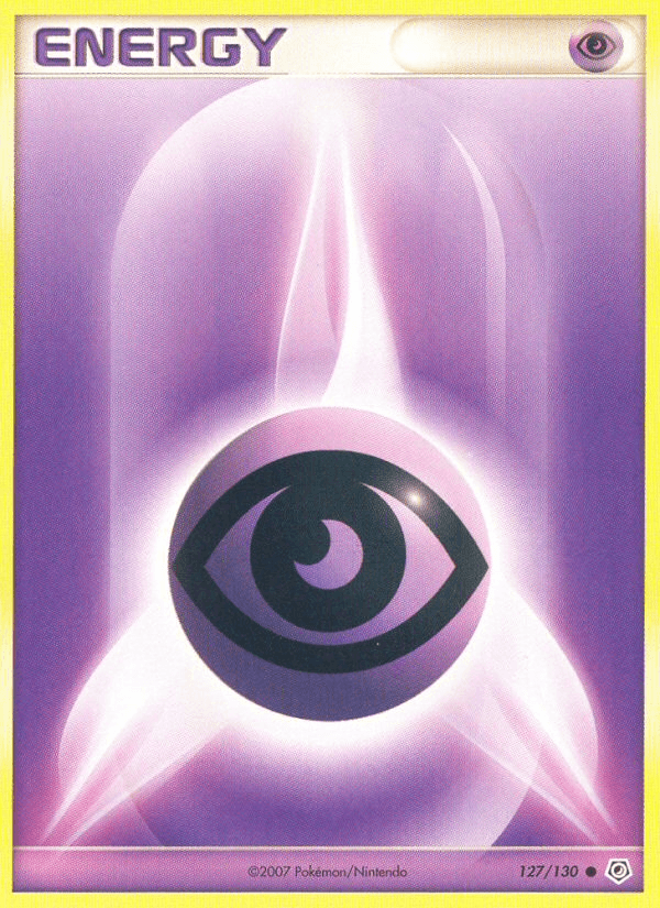 Carta Psychic Energy 127/130 do set Diamond & Pearl — Pokémon TCG | Bynx