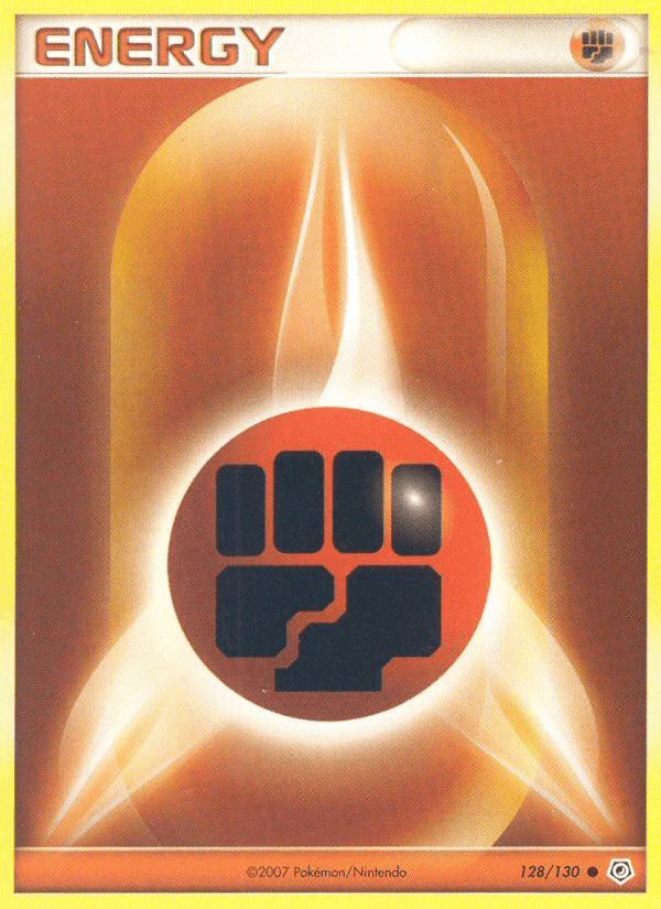 Carta Fighting Energy 128/130 do set Diamond & Pearl — Pokémon TCG | Bynx
