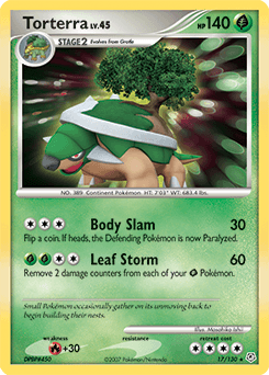 Torterra 17/130 — Diamante & Pérola