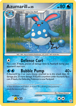Azumarill 18 — Diamond & Pearl