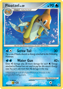 Floatzel 26 — Diamond & Pearl