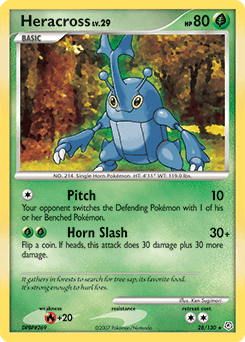 Heracross 28/130 — Diamante & Pérola