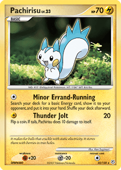 Pachirisu 35/130 — Diamante & Pérola