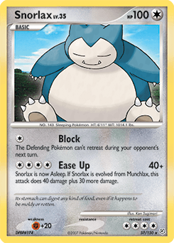 Snorlax 37 — Diamond & Pearl