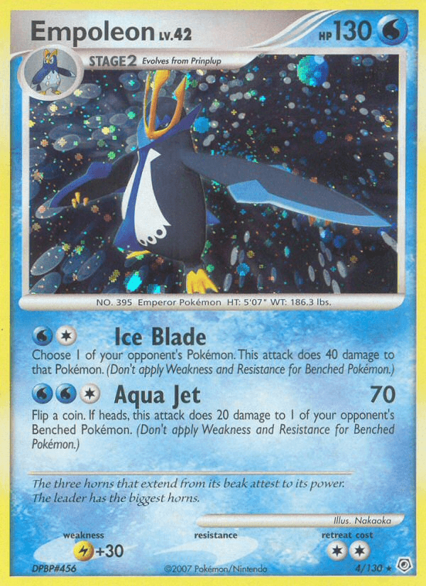 Carta Empoleon 4/130 do set Diamond & Pearl — Pokémon TCG | Bynx