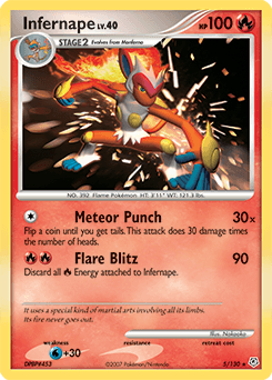 Infernape 5/130 — Diamante & Pérola