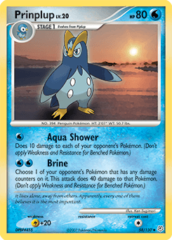 Prinplup 58/130 — Diamante & Pérola