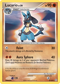 Lucario 6 — Diamond & Pearl