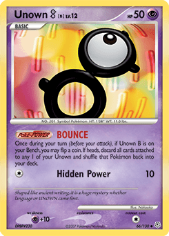 Unown [B] 66 — Diamond & Pearl