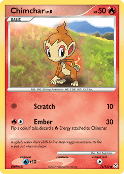 Chimchar 76 — Diamond & Pearl