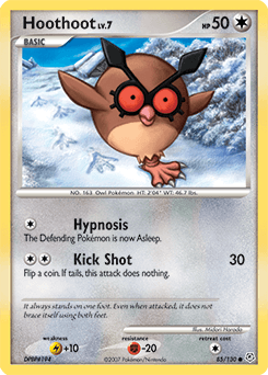 Hoothoot 85/130 — Diamante & Pérola