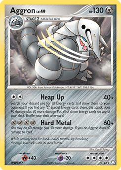 Aggron 1/123 — Tesouros Misteriosos