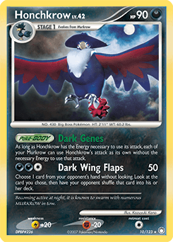 Honchkrow 10/123 — Tesouros Misteriosos