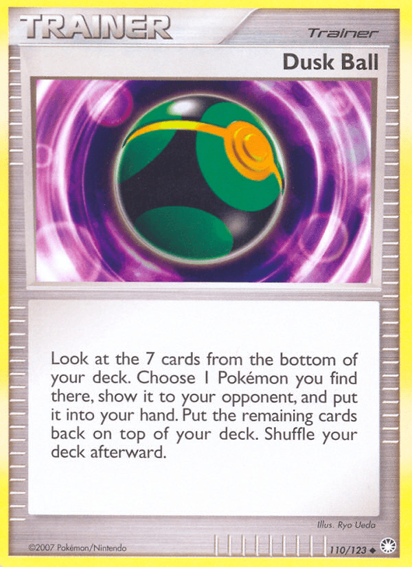Carta Dusk Ball 110/123 do set Mysterious Treasures — Pokémon TCG | Bynx