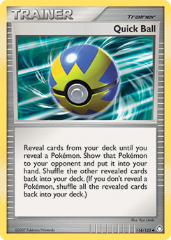Quick Ball 114/123 — Tesouros Misteriosos