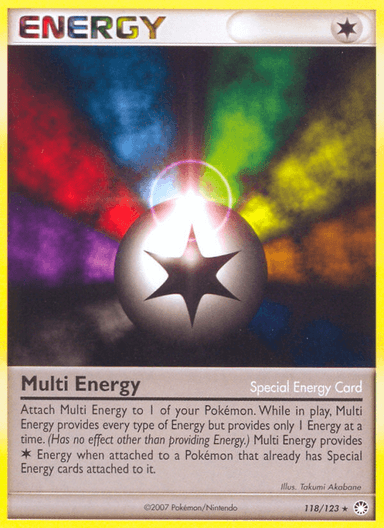 Carta Multi Energy 118/123 do set Mysterious Treasures — Pokémon TCG | Bynx