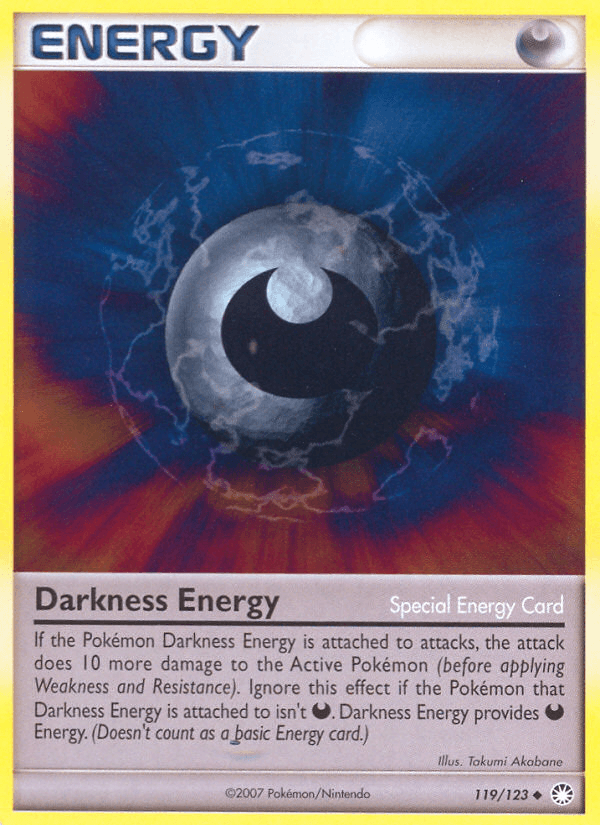 Carta Darkness Energy 119/123 do set Mysterious Treasures — Pokémon TCG | Bynx