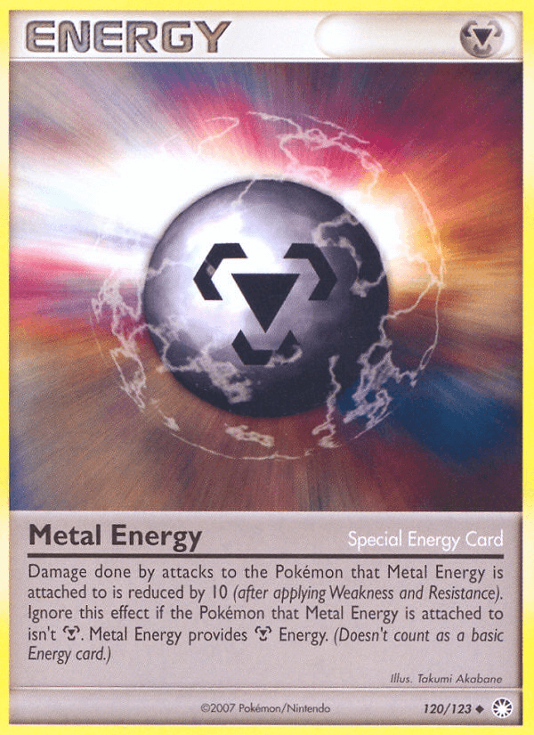 Carta Metal Energy 120/123 do set Mysterious Treasures — Pokémon TCG | Bynx