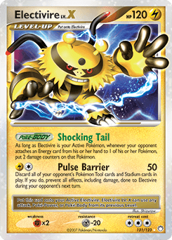 Electivire LV.X 121/123 — Tesouros Misteriosos