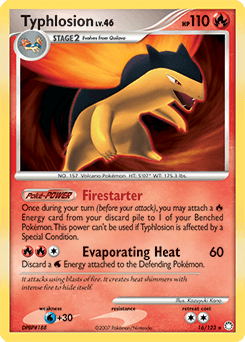 Typhlosion 16 — Mysterious Treasures