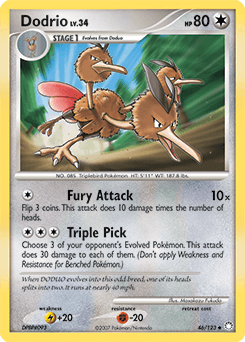 Dodrio 46/123 — Tesouros Misteriosos
