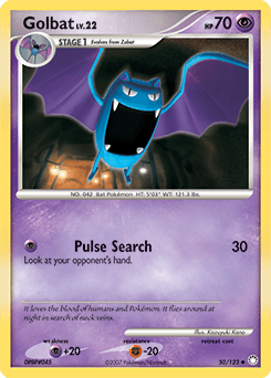 Golbat 50/123 — Tesouros Misteriosos