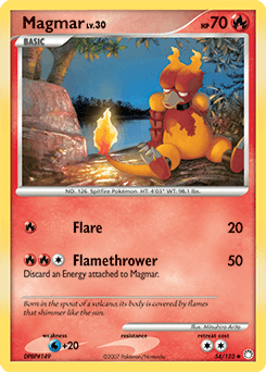 Magmar 54/123 — Tesouros Misteriosos
