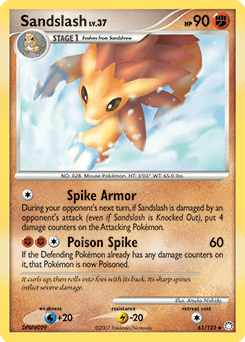 Sandslash 61/123 — Tesouros Misteriosos