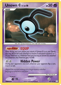 Unown [E] 65 — Mysterious Treasures