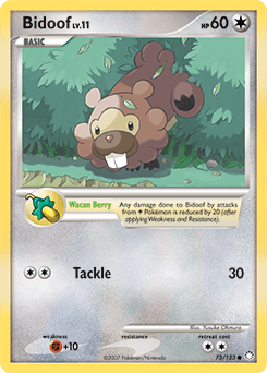 Bidoof 73/123 — Tesouros Misteriosos