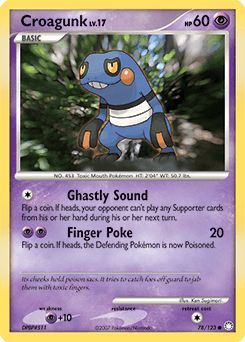 Croagunk 78/123 — Tesouros Misteriosos