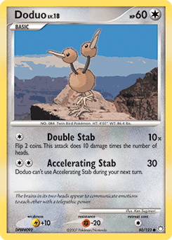 Doduo 80/123 — Tesouros Misteriosos
